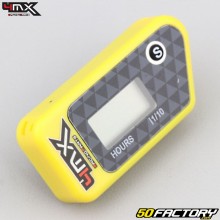 Contador de horas inalámbrico XNUMXMX amarillo