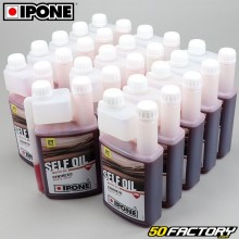 Óleo de motor 2T Ipone Self Oil Strawberry semi-sintético 1L (caso de 15)