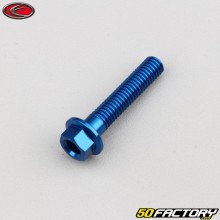 Schraube 6x30 mm Sechskantkopf Zylinderfuß Evotech blau (einzeln)