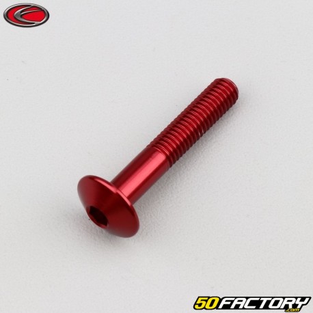 6x35 mm screw rounded head Evotech red (unit)