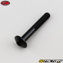 Tornillo de 6x40 mm BTR cabeza abombada Evotech negro (por unidad)