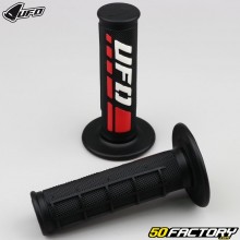 Handle grips UFO Black and red traxes