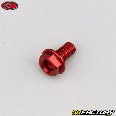 Tornillo de 8x15 mm cabeza hexagonal base Evotech rojo (por unidad)