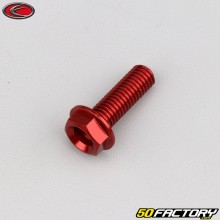 Tornillo de 8x25 mm cabeza hexagonal base Evotech rojo (por unidad)