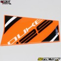 Protección del depósito KTM Duke  XNUMX XNUMXMX naranja y negro