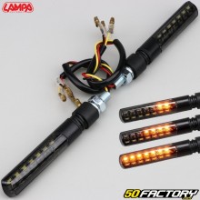 Scrolling indicators and LED daytime running lights Lampa Line SQ black