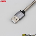 Cable USB/Tipo-C XNUMX metros Lampa  negro