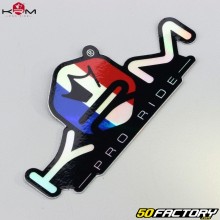 KRM decal Pro Ride Holographic Patriot