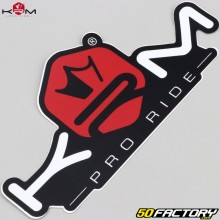 Sticker KRM Pro Ride XL rouge