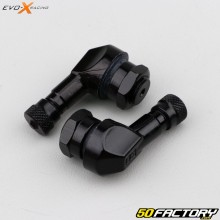 Válvulas angulares Evo-X Racing 11.3 mm preto