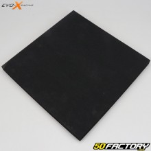 Espuma de sillín adhesiva Evo-X Racing negra XNUMX mm