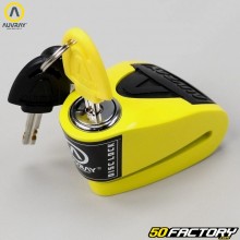 Disco de bloque antirrobo Auvray Alarm B-LOCK-XNUMX amarillo y negro