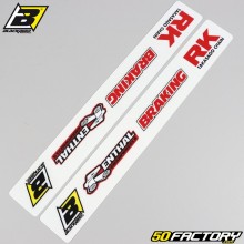 Kawasaki KXF, KX XNUMX, XNUMX... (since XNUMX) swingarm decals Blackbird