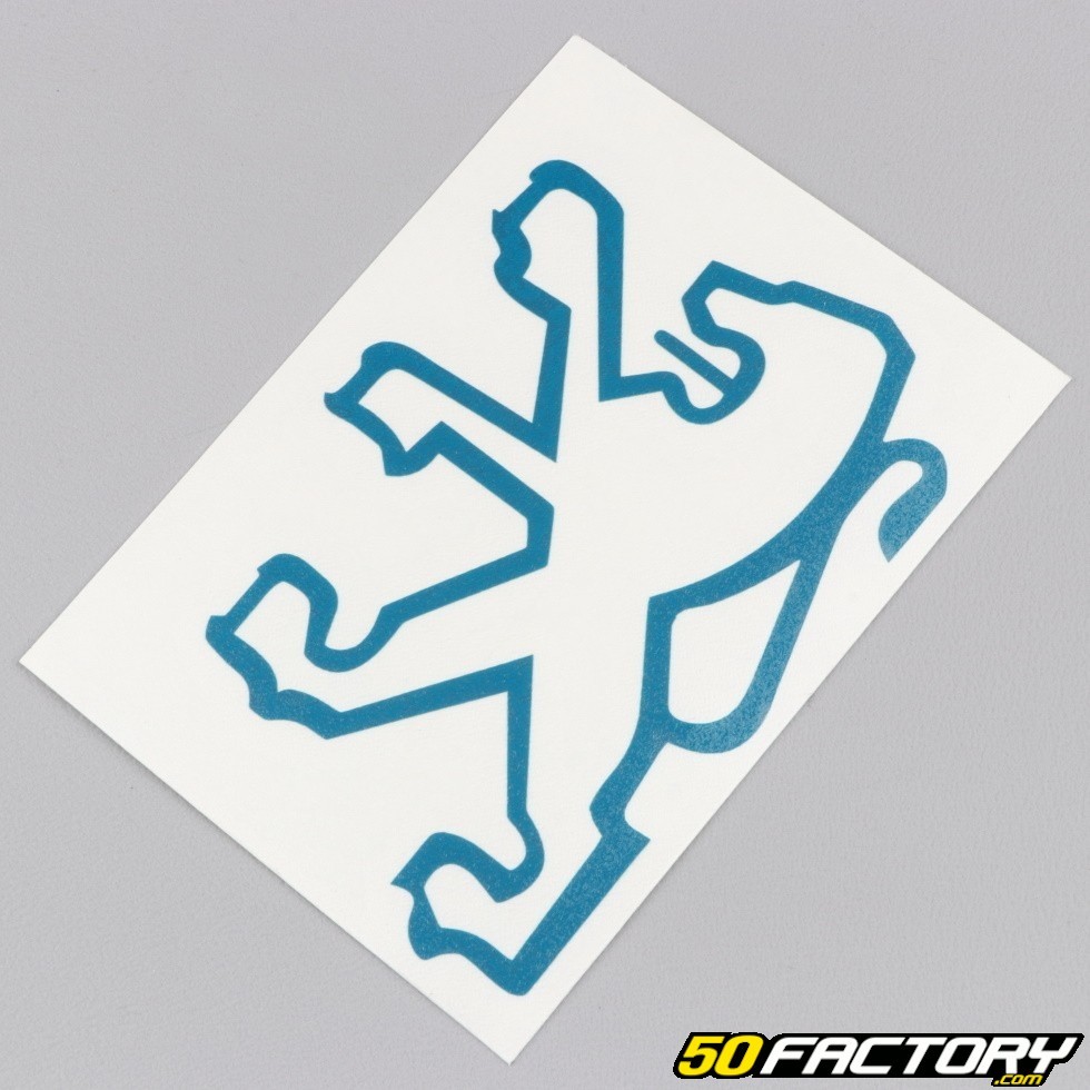 Stickers Peugeot 103 Bleu Jaune