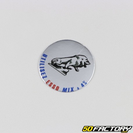 &quot;Esso&quot; tank cap sticker Peugeot 103