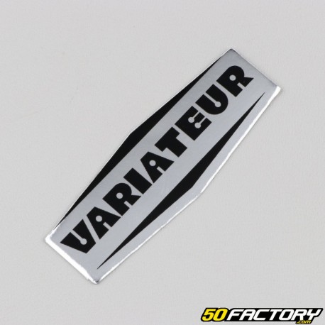 Sticker de cache variateur Peugeot 103 noir