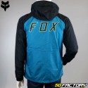 Jaqueta de chuva Fox Racing  leed preto e azul