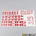 Kit decorativo Peugeot  XNUMX RCX Racing  vermelho