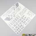 Dekor kit Peugeot 103 RCX Racing grau