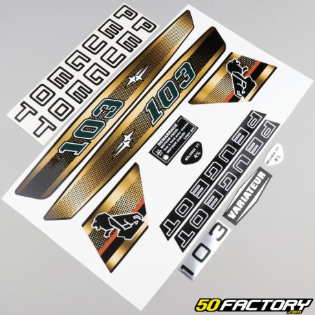 Kit decorativo Peugeot  XNUMX MVL  marrom