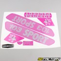 Standard graphic kit Peugeot 103 Pink Sport
