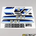 Standard graphic kit Peugeot 103 Blue Sport V2