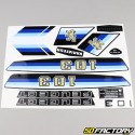 Kit gráfico padrão Peugeot  XNUMX Azul Esporte VXNUMX