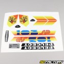 Kit decorativo Peugeot 103 SP LC rojo