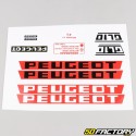 Decoration  kit Peugeot GL10 red