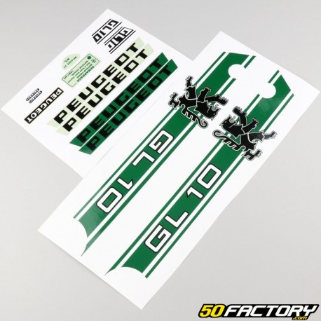 Decoration  kit Peugeot GL10 green