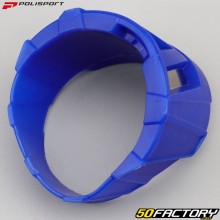 Exhaust muffler protection Ø340 to 400 mm Polisport Blue