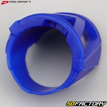 Exhaust muffler protection Ø200 to 330 mm Polisport Blue