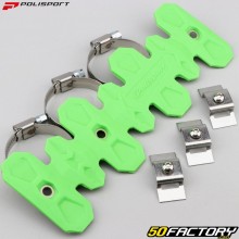 Short exhaust manifold protection Polisport Green