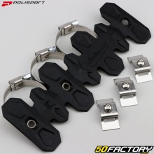 Short exhaust manifold protection Polisport black