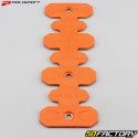 Protección del colector de escape corta Polisport  naranja