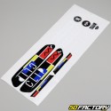 Kit decorativo Peugeot Clip negro 103