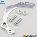 Protezione carter e pignone Honda TRX 450 quadrilateroRacing grigia