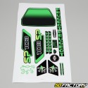 Decoration  kit Peugeot 103 SP3 black and green