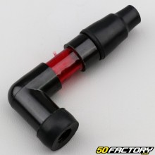 Soppressore V2 nero luminescente Red Spark