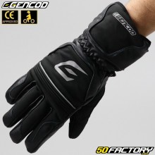 Winter gloves Gencod Evo homologated CE motorcycle black