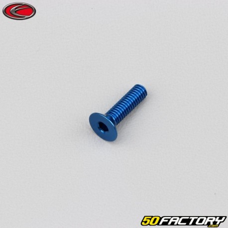 Vis 4x15 mm tête BTR fraisée Evotech bleue (à l'unité)