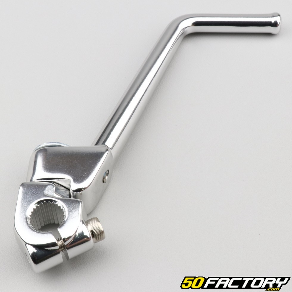 Pedale de kick moto DERBI 50cc, ARGENT