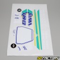 Decoration  kit Peugeot 103 RCX Racing LC phase 1 blue