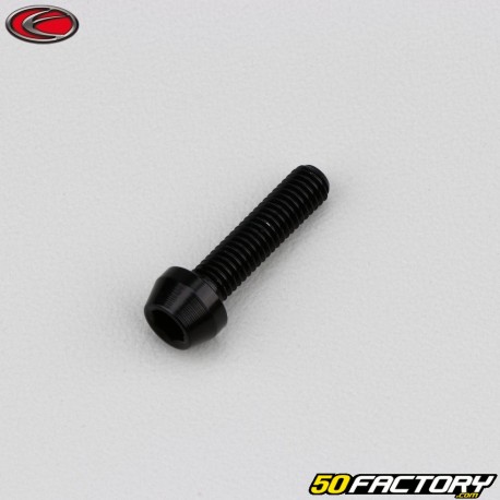 Tornillo de 5x20 mm cabeza cónica BTR Evotech negro (simple)