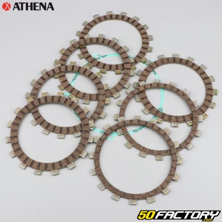 Clutch friction plates with cover gasket Yamaha YZ125 (1989 - 1990) Athena