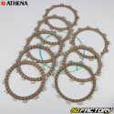 Clutch friction plates with cover gasket Yamaha WR-F 400 (1998 - 1999) Athena