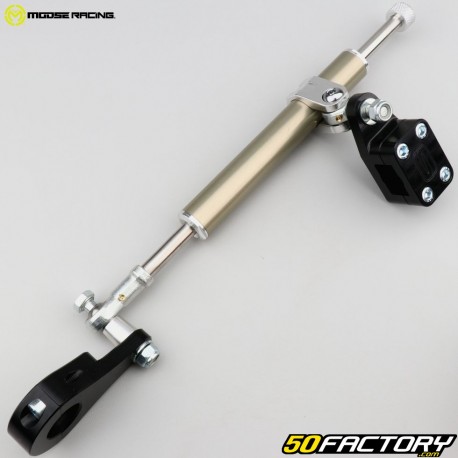 Kawasaki KFX steering damper, Suzuki LTZ400 Moose Racing 11 clicks reconditionable black