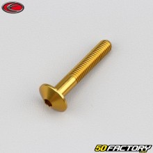 Tornillo de 5x30 mm BTR cabeza abombada Evotech dorado (por unidad)