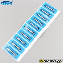 Thermomètres adhésifs Motocross Marketing 51x18 mm 37 à 65°C (10 pièces)