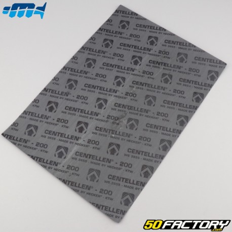 Die-cut pressed paper flat gasket sheet 235x335x0.4 mm Motorcyclecross Marketing